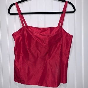 Ann Taylor Loft Silk Spaghetti Strap